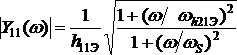  определение частотных зависимостей параметров 3