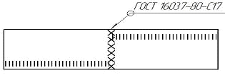  составление схемы сварного соединения кольцевого стыка 1