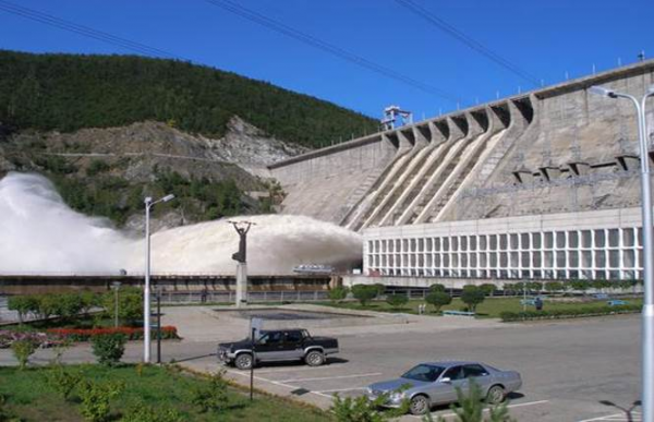 Строительство Зейской ГЭС 1