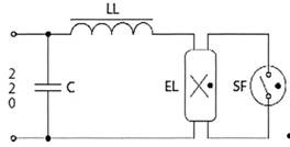  электромонтажная схема освещения 1