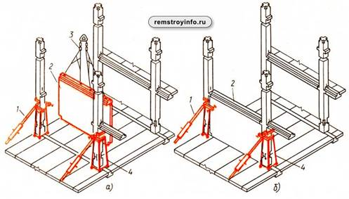 Методы монтажа железобетонных конструкций каркасных зданий 3