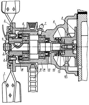  система охлаждения двигателя д трактора мтз  2