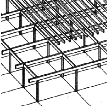 Рис фахверковые конструкции многоэтажных фахверковых конструкций 2