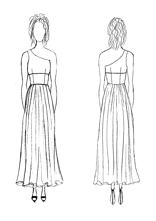 Проект разработки проектной конструкторской документации на изготовление женского вечернего платья 4