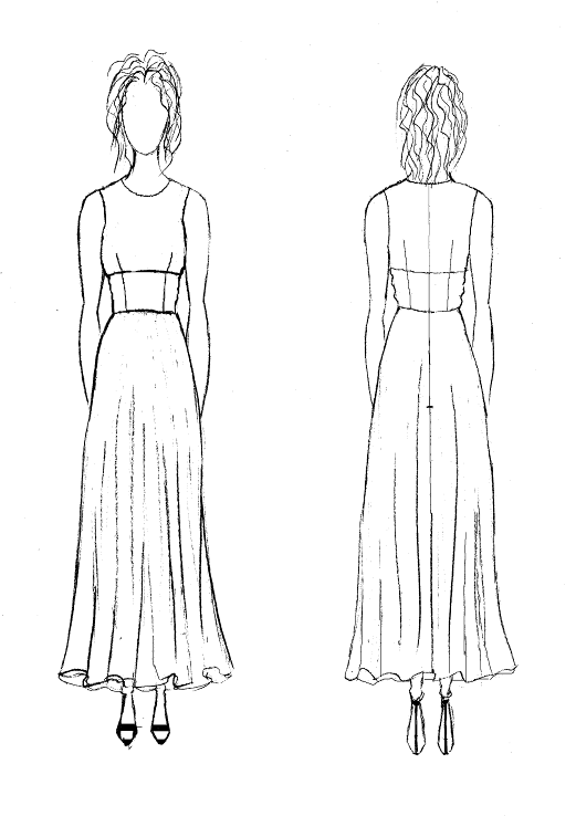 Проект разработки проектной конструкторской документации на изготовление женского вечернего платья 5